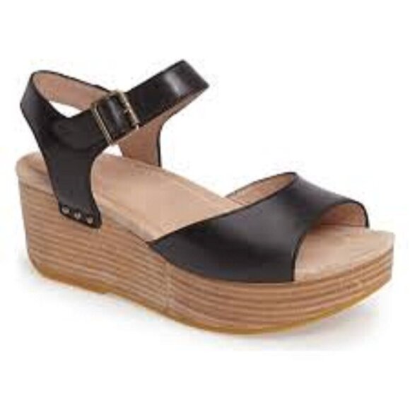 Dansko Silvie Platform Sandal - Picture 1 of 14